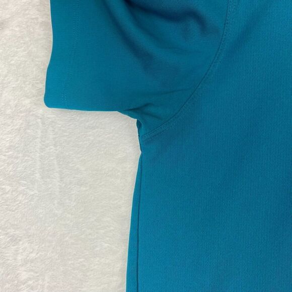 Nike Dri Fit Golf Polo Shirt Mens Medium Logo Short Sleeve - Picture 4 of 10